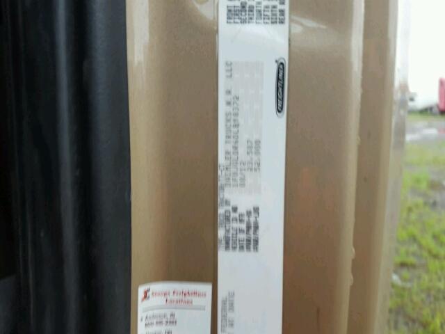 1FUJGLDR6DLBY8372 - 2013 FREIGHTLINER CASCADIA 1 TAN photo 10