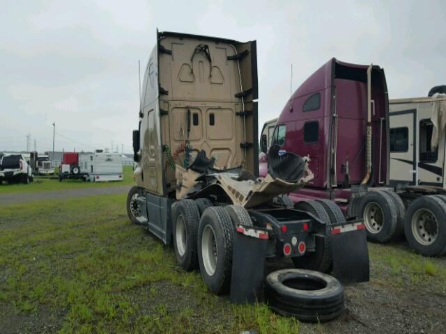 1FUJGLDR6DLBY8372 - 2013 FREIGHTLINER CASCADIA 1 TAN photo 3