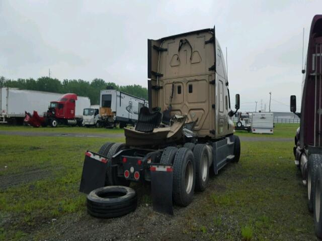 1FUJGLDR6DLBY8372 - 2013 FREIGHTLINER CASCADIA 1 TAN photo 4