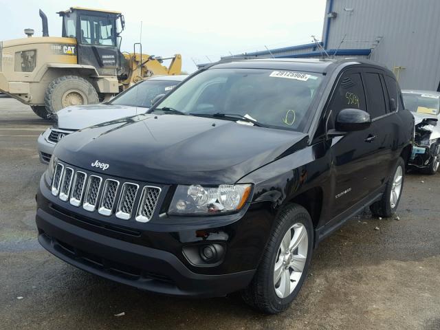 1C4NJCEA8ED550553 - 2014 JEEP COMPASS LA BLACK photo 2