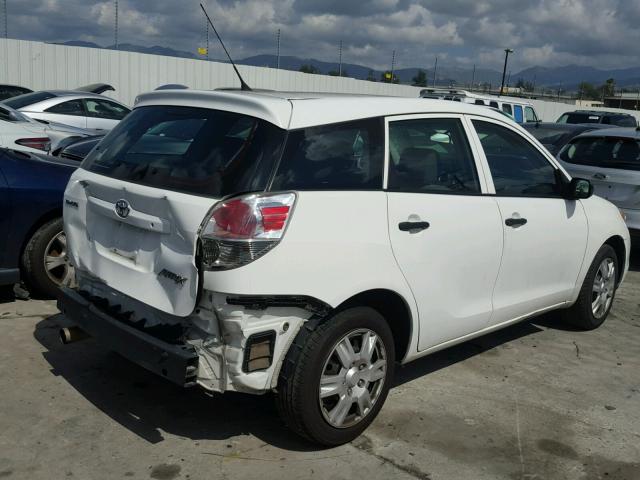 2T1KR32E17C684551 - 2007 TOYOTA COROLLA MA WHITE photo 4