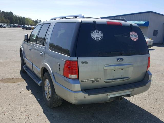 1FMFU20556LA62194 - 2006 FORD EXPEDITION SILVER photo 3