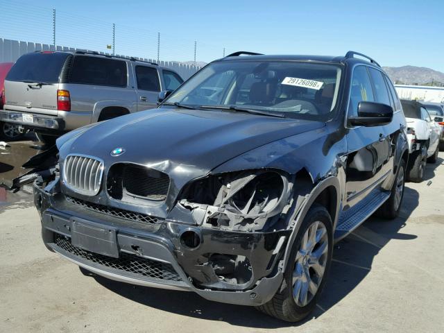 5UXZV4C5XD0B10388 - 2013 BMW X5 XDRIVE3 BLACK photo 2