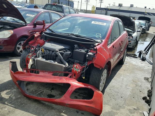 KNADM5A33D6206571 - 2013 KIA RIO LX Կարմիր լուսանկար 2