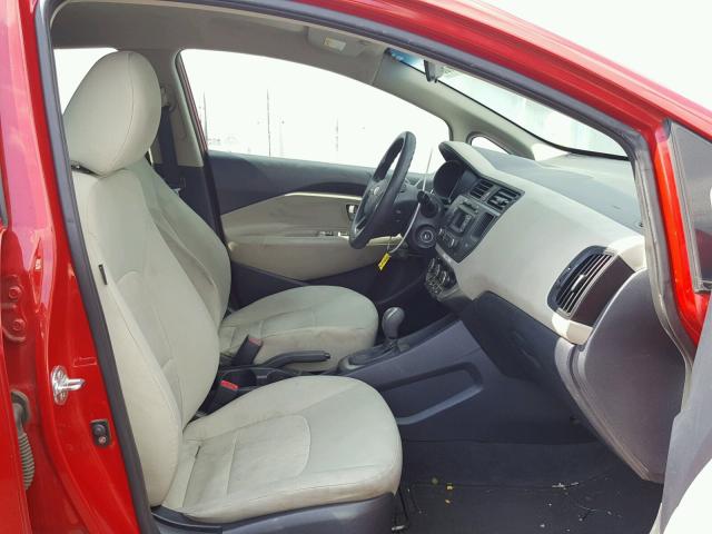 KNADM5A33D6206571 - 2013 KIA RIO LX Կարմիր լուսանկար 5