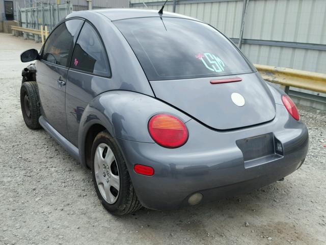 3VWBK31CX5M417236 - 2005 VOLKSWAGEN NEW BEETLE GRAY photo 3