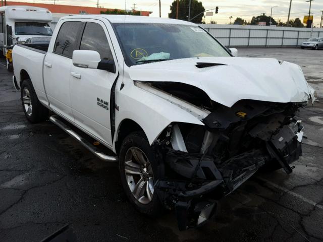 1C6RR6UT0ES172875 - 2014 RAM 1500 SPORT WHITE photo 1