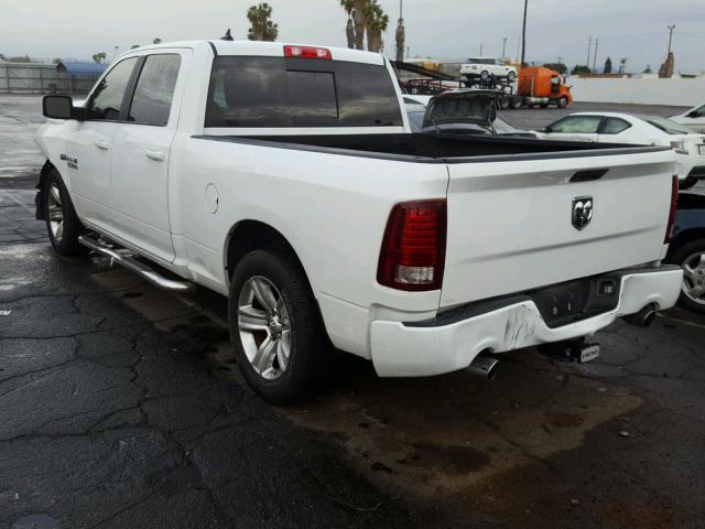 1C6RR6UT0ES172875 - 2014 RAM 1500 SPORT WHITE photo 3