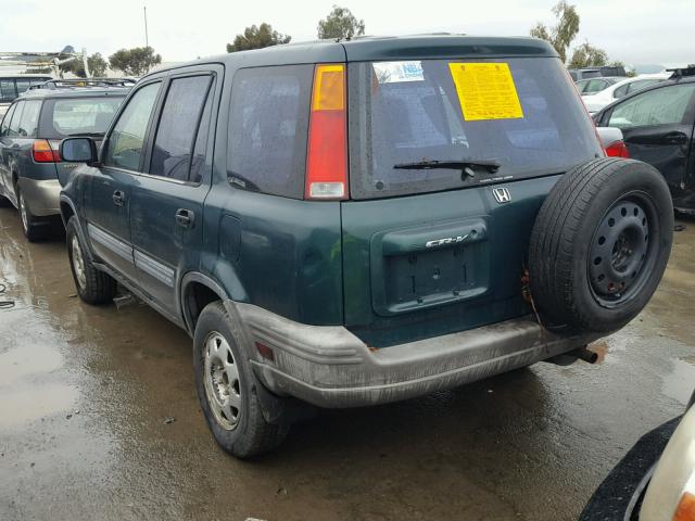 JHLRD1749XC033925 - 1999 HONDA CR-V LX GREEN photo 3