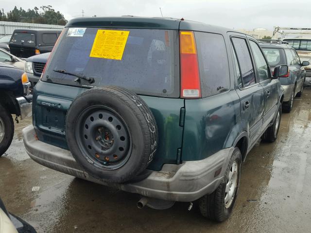 JHLRD1749XC033925 - 1999 HONDA CR-V LX GREEN photo 4