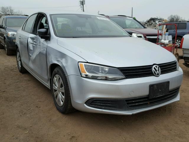 3VW2K7AJ5BM305834 - 2011 VOLKSWAGEN JETTA BASE 银色 照片 1