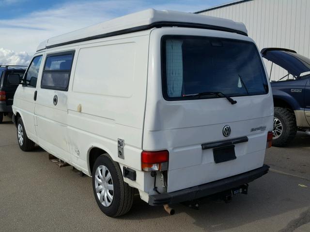 WV2EE0707SH000631 - 1995 VOLKSWAGEN EUROVAN CA WHITE photo 3