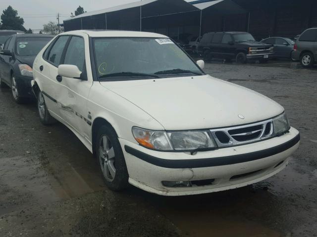 YS3DF55K022024662 - 2002 SAAB 9-3 SE WHITE photo 1