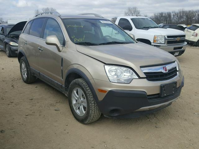 3GSCL33P78S655683 - 2008 SATURN VUE XE GOLD photo 1