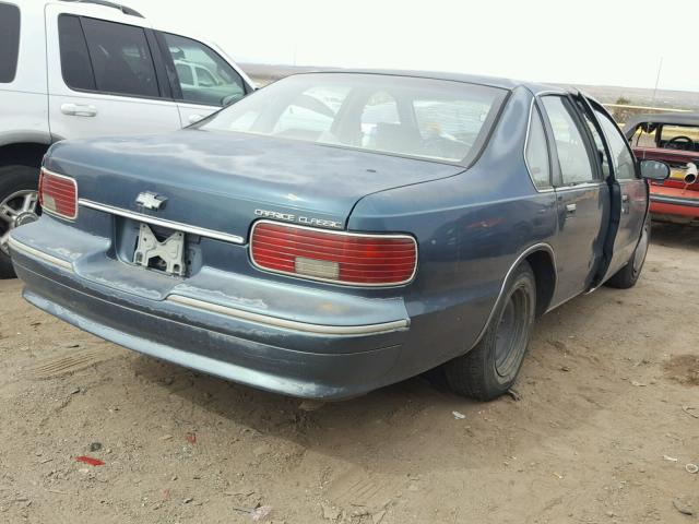 1G1BL52W5SR144892 - 1995 CHEVROLET CAPRICE CL BLUE photo 4