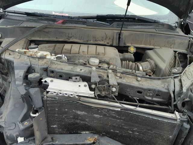 1GNKRLED3BJ206462 - 2011 CHEVROLET TRAVERSE L GRAY photo 7