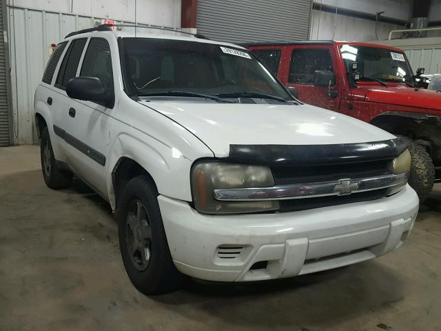 1GNDS13S832296996 - 2003 CHEVROLET TRAILBLAZE WHITE photo 1