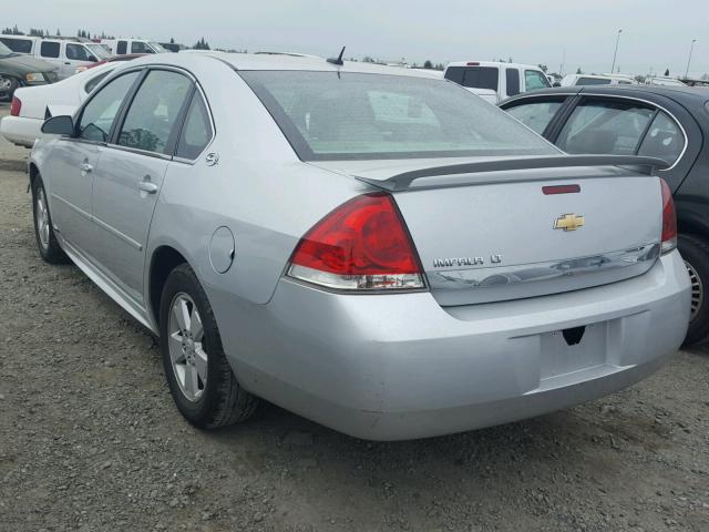 2G1WT57N791251687 - 2009 CHEVROLET IMPALA 1LT SILVER photo 3