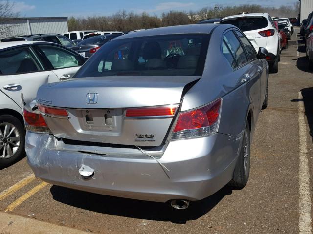 1HGCP2F66CA127027 - 2012 HONDA ACCORD SE SILVER photo 4