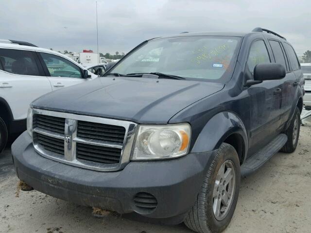 1D8HB38N88F141326 - 2008 DODGE DURANGO SX BLUE photo 2