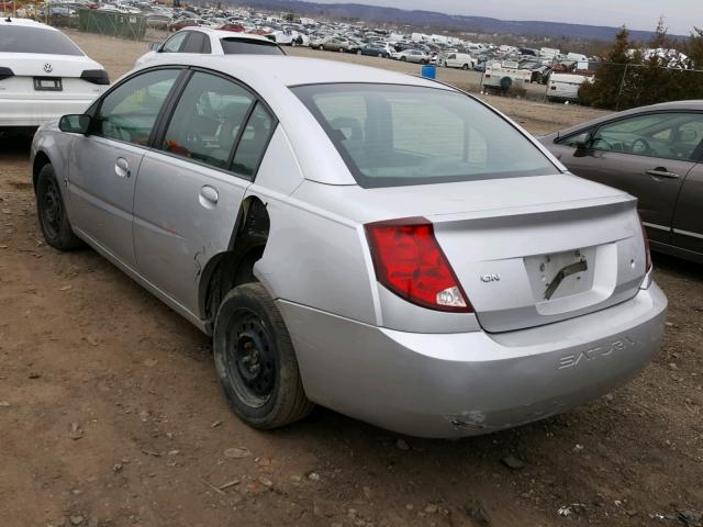 1G8AJ54F84Z161172 - 2004 SATURN ION LEVEL SILVER photo 3