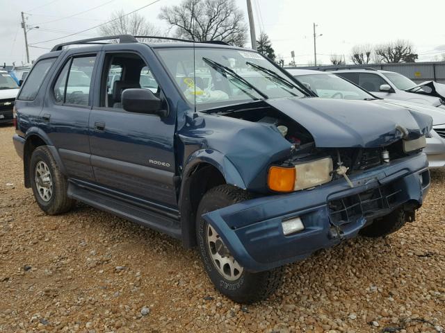 4S2CM58W1W4315600 - 1998 ISUZU RODEO S BLUE photo 1