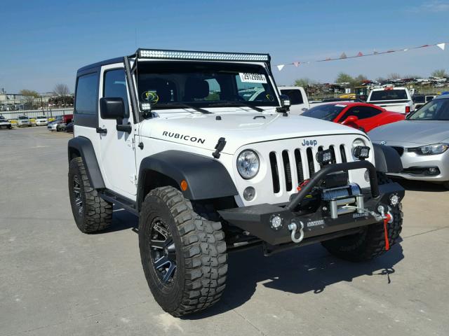 1C4BJWCG6GL232130 - 2016 JEEP WRANGLER R WHITE photo 1