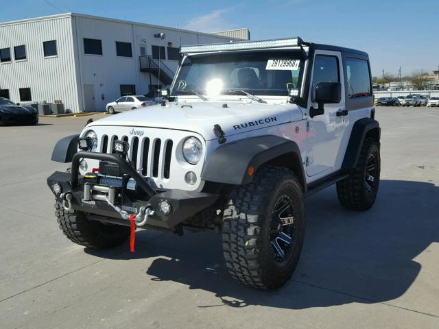 1C4BJWCG6GL232130 - 2016 JEEP WRANGLER R WHITE photo 2