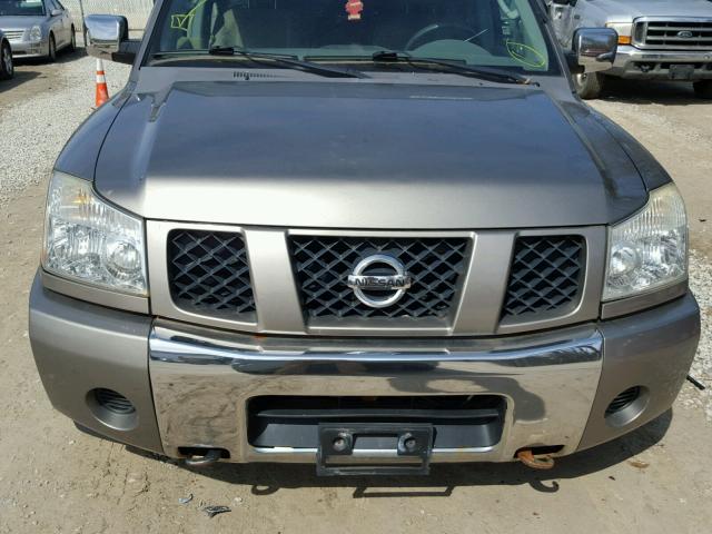 5N1AA08B66N716626 - 2006 NISSAN ARMADA SE GRAY photo 9