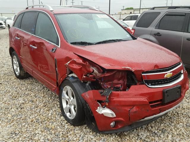 3GNAL4EK3FS502345 - 2015 CHEVROLET CAPTIVA LT RED photo 1