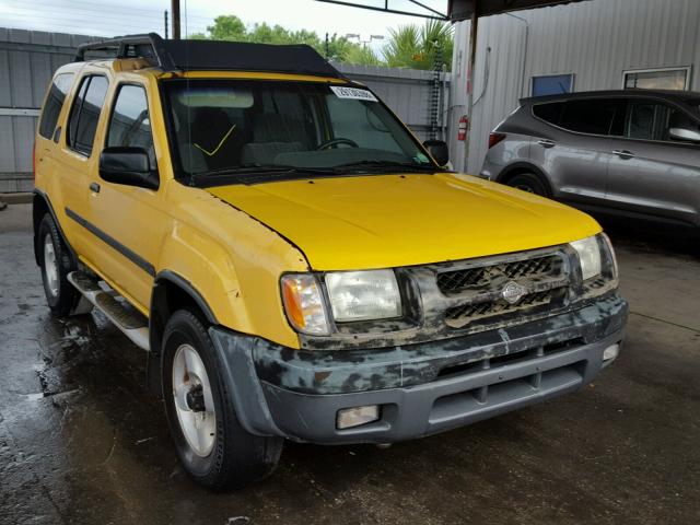 5N1ED28Y91C562961 - 2001 NISSAN XTERRA XE YELLOW photo 1