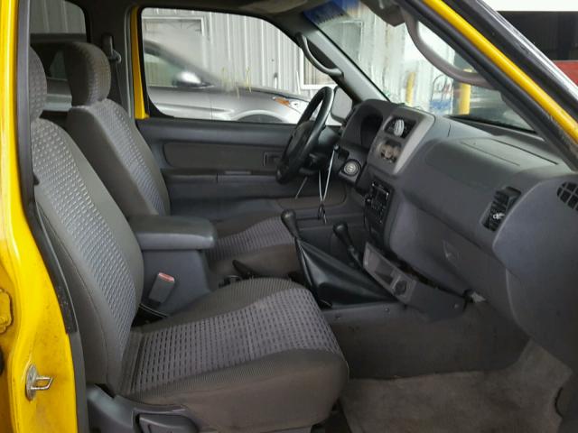 5N1ED28Y91C562961 - 2001 NISSAN XTERRA XE YELLOW photo 5