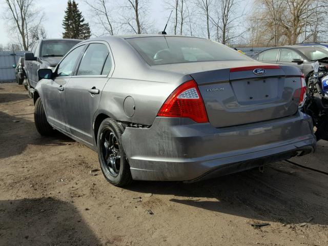 3FAHP0HA6AR351501 - 2010 FORD FUSION SE CHARCOAL photo 3