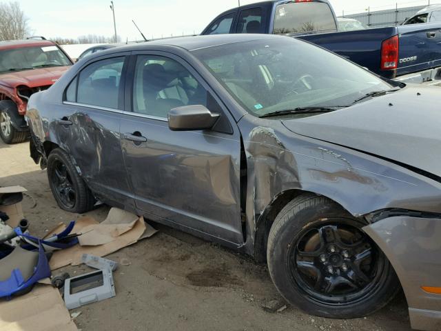 3FAHP0HA6AR351501 - 2010 FORD FUSION SE CHARCOAL photo 9