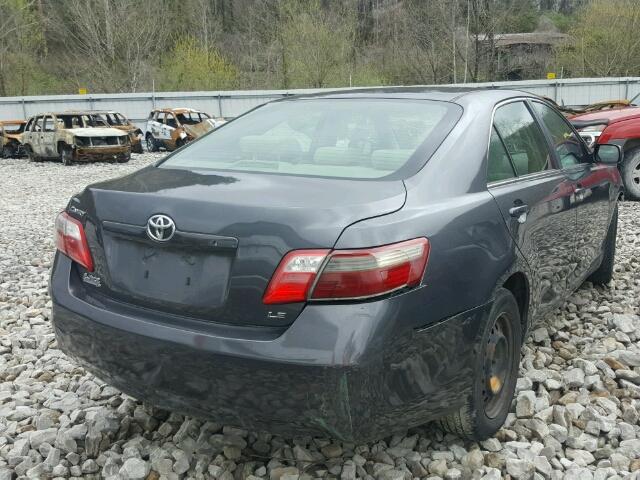 4T1BE46K27U569103 - 2007 TOYOTA CAMRY NEW GRAY photo 4