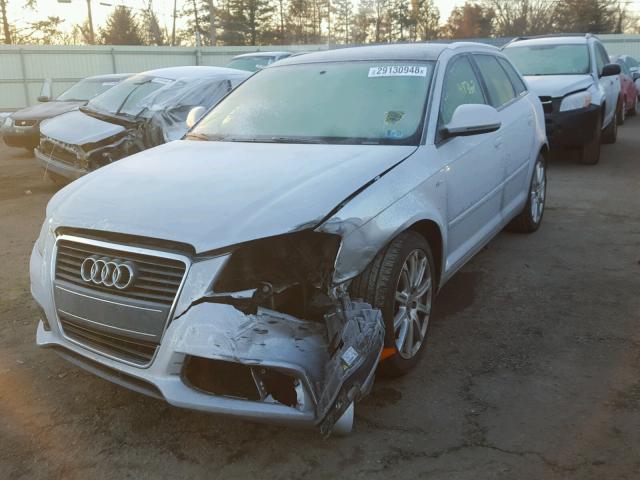 WAUKJAFM4AA077257 - 2010 AUDI A3 PREMIUM SILVER photo 2