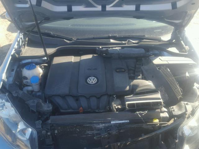 WVWAB7AJ7AW264524 - 2010 VOLKSWAGEN GOLF 蓝色 照片 7