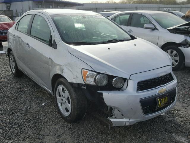 1G1JA5SH4E4118255 - 2014 CHEVROLET SONIC LS Gümüş foto 1