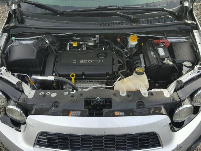 1G1JA5SH4E4118255 - 2014 CHEVROLET SONIC LS Gümüş foto 7