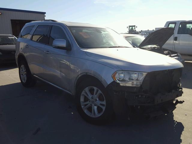 1D4RD4GG0BC740349 - 2011 DODGE DURANGO CR SILVER photo 1