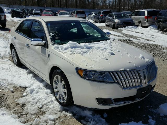 3LNHL2GC5CR800282 - 2012 LINCOLN MKZ WHITE photo 1