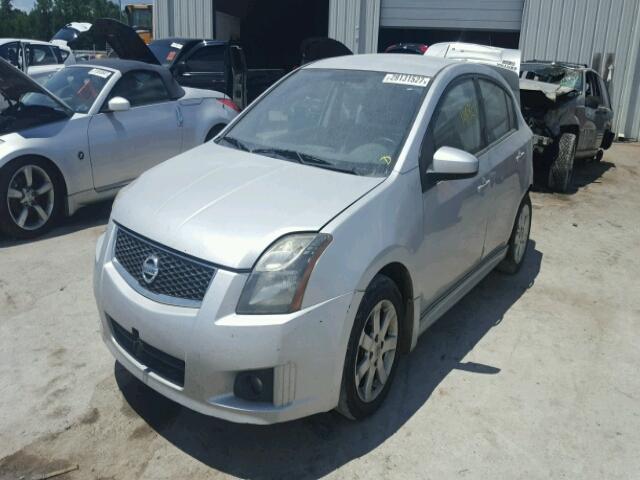 3N1AB6AP1BL630471 - 2011 NISSAN SENTRA 2.0 SILVER photo 2