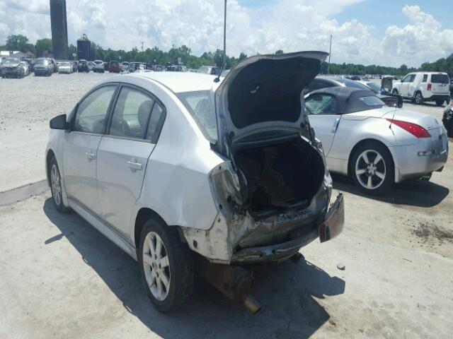 3N1AB6AP1BL630471 - 2011 NISSAN SENTRA 2.0 SILVER photo 3