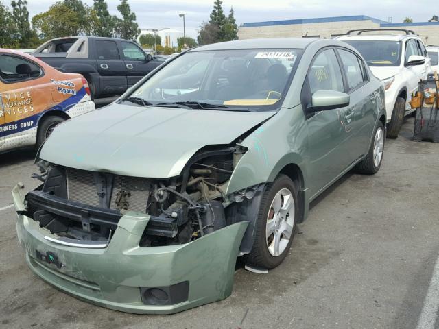 3N1AB61EX7L638395 - 2007 NISSAN SENTRA 2.0 GREEN photo 2