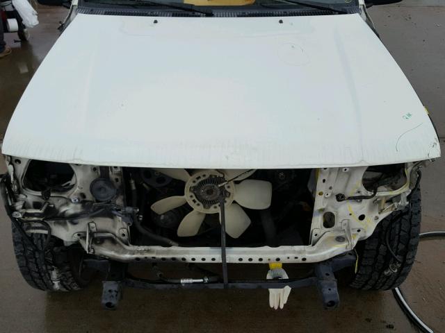 4TASN92N4WZ104952 - 1998 TOYOTA TACOMA XTR WHITE photo 7