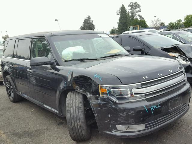 2FMGK5D87DBD05825 - 2013 FORD FLEX LIMIT BLACK photo 1