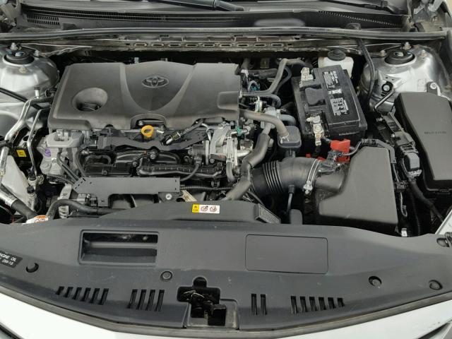 4T1B61HK3JU505541 - 2018 TOYOTA CAMRY XSE SILVER photo 7