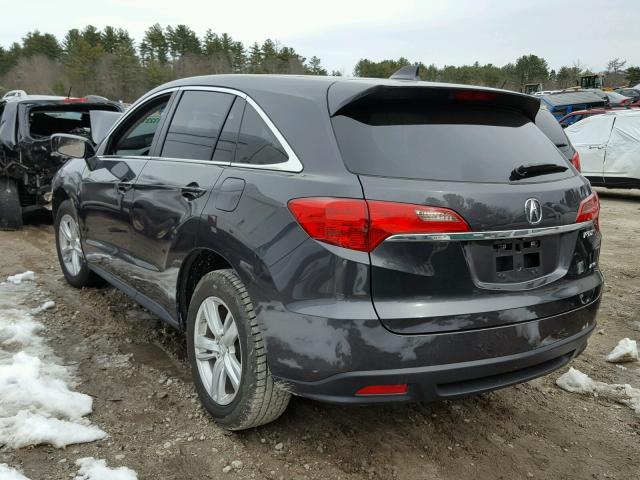 5J8TB4H37EL008956 - 2014 ACURA RDX BASE BLACK photo 3