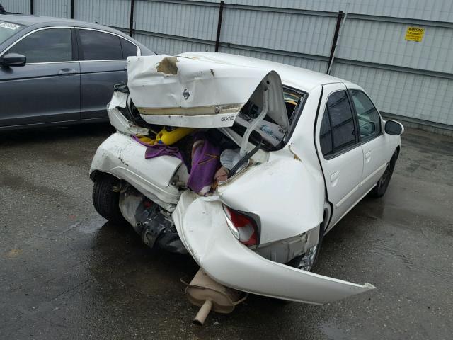 1N4DL01D11C216293 - 2001 NISSAN ALTIMA XE WHITE photo 4