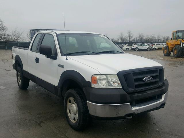 1FTPX14515KD20011 - 2005 FORD F150 WHITE photo 1